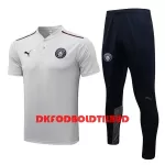 Manchester City Træningspolo Herre 2022-23 Lysegrå