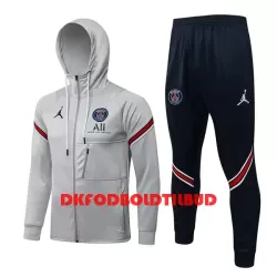 Paris Saint-Germain Træningsjakke Hættedragt Herre 2022-23 Lysegrå Paris Saint-Germain Træningsjakke Hættedragt Herre 2022-23 Lysegrå