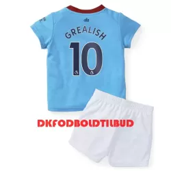 Manchester City Grealish 10 Fodboldtrøje Børn Hjemmebane 2022-23