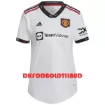 Manchester United Fodboldtrøje Dame Udebane 2022-23