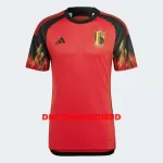 Belgien Fodboldtrøje Herre Hjemmebane VM 2022
