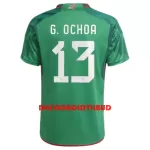 Mexico G.OCHOA 13 Fodboldtrøje Herre Hjemmebane VM 2022