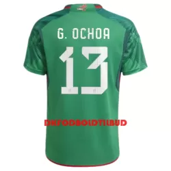 Mexico G.OCHOA 13 Fodboldtrøje Herre Hjemmebane VM 2022