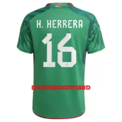 Mexico H.HERRERA 16 Fodboldtrøje Herre Hjemmebane VM 2022