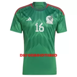 Mexico H.HERRERA 16 Fodboldtrøje Herre Hjemmebane VM 2022