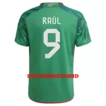 Mexico Raul 9 Fodboldtrøje Herre Hjemmebane VM 2022
