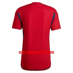 Spanien Fodboldtrøje Herre Hjemmebane VM 2022