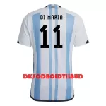 Argentina Di Maria 11 Fodboldtrøje Herre Hjemmebane VM 2022