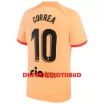 Atlético Madrid Correa 10 Fodboldtrøje Herre Tredje 2022-23