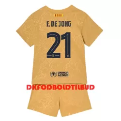 FC Barcelona Frenkie de Jong 21 Fodboldtrøje Børn Udebane 2022-23