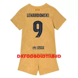 FC Barcelona Lewandowski 9 Fodboldtrøje Børn Udebane 2022-23