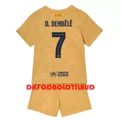 FC Barcelona O. Dembele 7 Fodboldtrøje Børn Udebane 2022-23