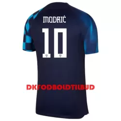 Kroatien Modrić 10 Fodboldtrøje Herre Udebane VM 2022