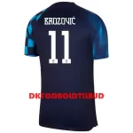 Kroatien Brozovic 11 Fodboldtrøje Herre Udebane VM 2022