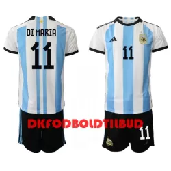 Argentina Angel Di Maria 11 Fodboldtrøje Børn Hjemmebane VM 2022 Argentina Angel Di Maria 11 Fodboldtrøje Børn Hjemmebane VM 2022