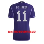 Argentina Angel Di Maria 11 Fodboldtrøje Herre Udebane VM 2022