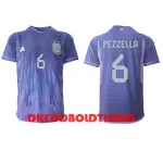 Argentina German Pezzella 6 Fodboldtrøje Herre Udebane VM 2022