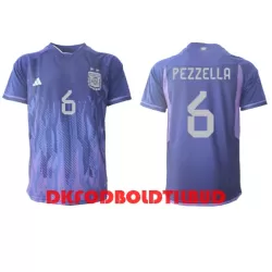 Argentina German Pezzella 6 Fodboldtrøje Herre Udebane VM 2022