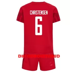 Danmark Andreas Christensen 6 Fodboldtrøje Børn Hjemmebane VM 2022 Danmark Andreas Christensen 6 Fodboldtrøje Børn Hjemmebane VM 2022