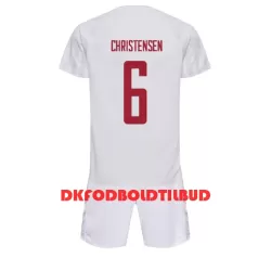 Danmark Andreas Christensen 6 Fodboldtrøje Børn Udebane VM 2022 Danmark Andreas Christensen 6 Fodboldtrøje Børn Udebane VM 2022