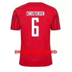 Danmark Andreas Christensen 6 Fodboldtrøje Herre Hjemmebane VM 2022 Danmark Andreas Christensen 6 Fodboldtrøje Herre Hjemmebane VM 2022