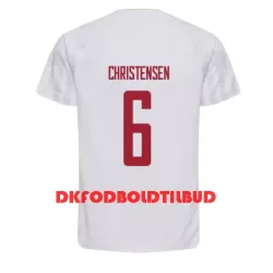 Danmark Andreas Christensen 6 Fodboldtrøje Herre Udebane VM 2022