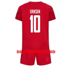 Danmark Christian Eriksen 10 Fodboldtrøje Børn Hjemmebane VM 2022 Danmark Christian Eriksen 10 Fodboldtrøje Børn Hjemmebane VM 2022