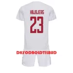 Danmark Pierre-Emile Hojbjerg 23 Fodboldtrøje Børn Udebane VM 2022