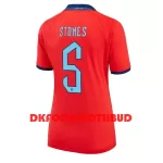 England John Stones 5 Fodboldtrøje Dame Udebane VM 2022