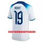 England Mason Mount 19 Fodboldtrøje Herre Hjemmebane VM 2022