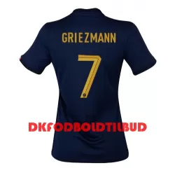Frankrig Antoine Griezmann 7 Fodboldtrøje Dame Hjemmebane VM 2022 Frankrig Antoine Griezmann 7 Fodboldtrøje Dame Hjemmebane VM 2022