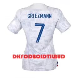 Frankrig Antoine Griezmann 7 Fodboldtrøje Dame Udebane VM 2022 Frankrig Antoine Griezmann 7 Fodboldtrøje Dame Udebane VM 2022