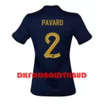 Frankrig Benjamin Pavard 2 Fodboldtrøje Dame Hjemmebane VM 2022