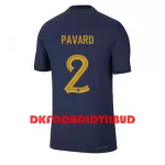 Frankrig Benjamin Pavard 2 Fodboldtrøje Herre Hjemmebane VM 2022