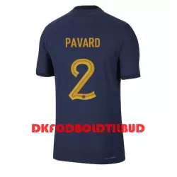 Frankrig Benjamin Pavard 2 Fodboldtrøje Herre Hjemmebane VM 2022 Frankrig Benjamin Pavard 2 Fodboldtrøje Herre Hjemmebane VM 2022