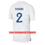 Frankrig Benjamin Pavard 2 Fodboldtrøje Herre Udebane VM 2022