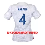 Frankrig Raphael Varane 4 Fodboldtrøje Dame Udebane VM 2022