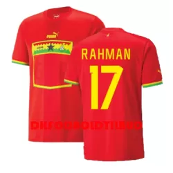 Ghana Baba Rahman 17 Fodboldtrøje Herre Udebane VM 2022 Ghana Baba Rahman 17 Fodboldtrøje Herre Udebane VM 2022