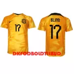 Holland Daley Blind 17 Fodboldtrøje Herre Hjemmebane VM 2022