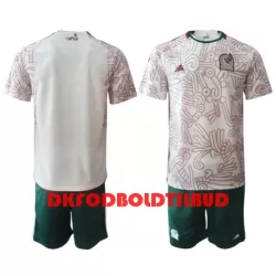 Mexico Fodboldtrøje Børn Udebane VM 2022 Mexico Fodboldtrøje Børn Udebane VM 2022