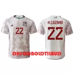 Mexico Hirving Lozano 22 Fodboldtrøje Herre Udebane VM 2022