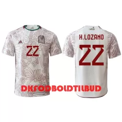 Mexico Hirving Lozano 22 Fodboldtrøje Herre Udebane VM 2022 Mexico Hirving Lozano 22 Fodboldtrøje Herre Udebane VM 2022