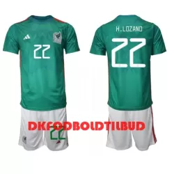 Mexico Luis Romo 7 Fodboldtrøje Børn Hjemmebane VM 2022 Mexico Luis Romo 7 Fodboldtrøje Børn Hjemmebane VM 2022