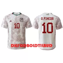 Mexico Orbelin Pineda 10 Fodboldtrøje Herre Udebane VM 2022 Mexico Orbelin Pineda 10 Fodboldtrøje Herre Udebane VM 2022