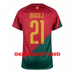 Portugal Diogo Jota 21 Fodboldtrøje Herre Hjemmebane VM 2022 Portugal Diogo Jota 21 Fodboldtrøje Herre Hjemmebane VM 2022
