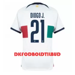 Portugal Diogo Jota 21 Fodboldtrøje Herre Udebane VM 2022 Portugal Diogo Jota 21 Fodboldtrøje Herre Udebane VM 2022