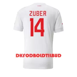 Schweiz Steven Zuber 14 Fodboldtrøje Herre Udebane VM 2022 Schweiz Steven Zuber 14 Fodboldtrøje Herre Udebane VM 2022