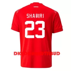 Schweiz Xherdan Shaqiri 23 Fodboldtrøje Herre Hjemmebane VM 2022 Schweiz Xherdan Shaqiri 23 Fodboldtrøje Herre Hjemmebane VM 2022