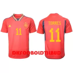 Spanien Ferran Torres 11 Fodboldtrøje Herre Hjemmebane VM 2022
