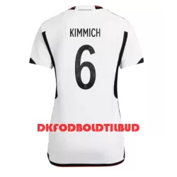 Tyskland Joshua Kimmich 6 Fodboldtrøje Dame Hjemmebane VM 2022
